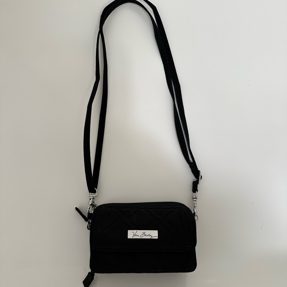 Vera Bradley wallet with shoulder strap